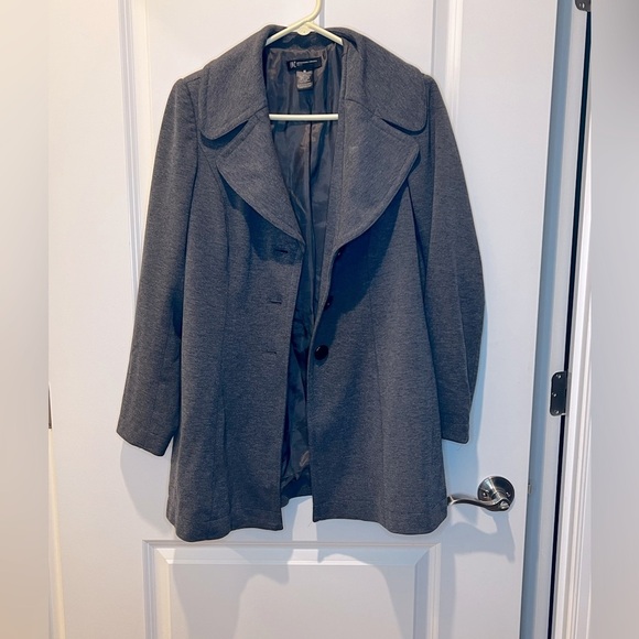 INC International Concepts Womens Grey Jacket Petite Size Medium - Picture 1 of 12